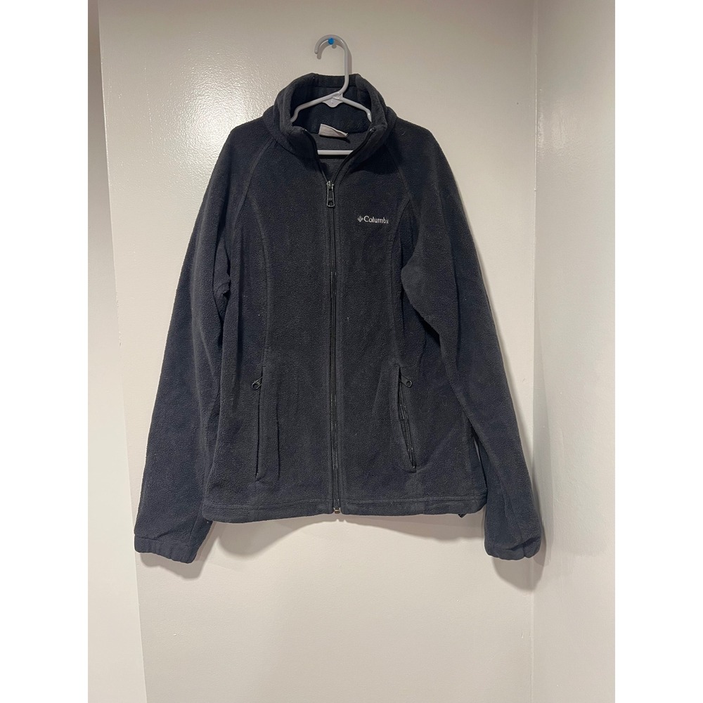 Columbia Sportswear Women's Fleece Jacket Full Zip Gray Size XS